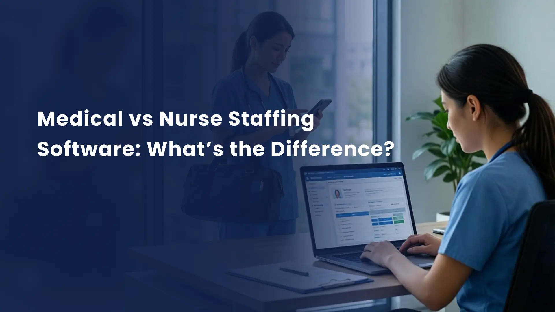 Medical Staffing Software vs Nurse Staffing Software: What’s the Difference?